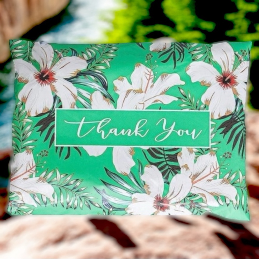 25 10X13 Poly Mailers Flowers Thank You Shipping Envelopes Bags PRICE IS FIRM - Picture 2 of 11